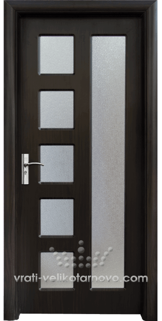 Интериорна HDF врата, модел 048 Бял