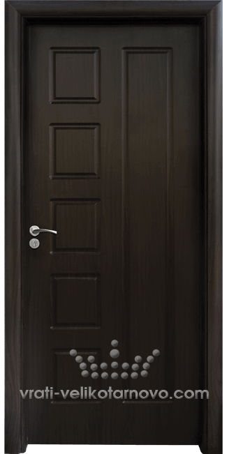 Интериорна HDF врата, модел 048-P Венге