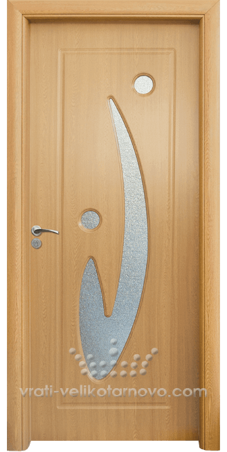 Интериорна HDF врата, модел 070 Орех