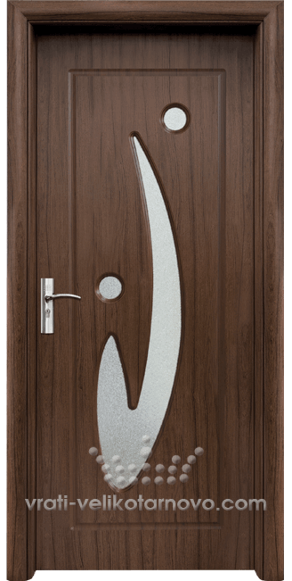 Интериорна HDF врата, модел 070 Орех