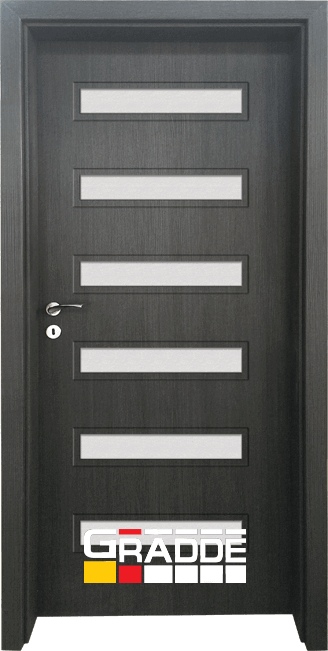 Интериорна HDF врата, модел Gradde Schwerin, San Diego