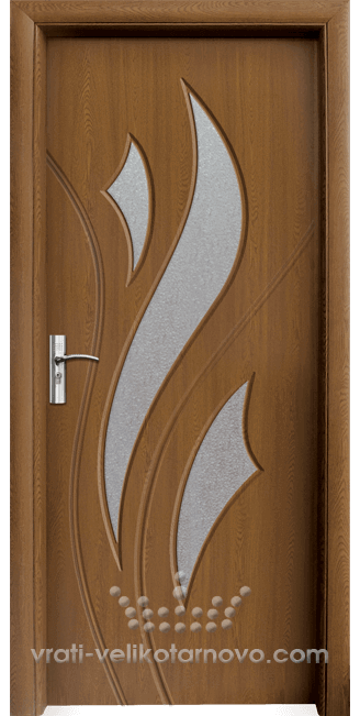 Интериорна врата Стандарт, модел 033, цвят Златен Дъб