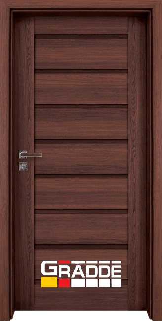 Интериорна врата Gradde, модел Axel Voll, цвят Шведски дъб