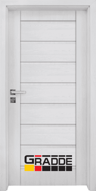 Интериорна врата Gradde, модел Axel Voll, цвят Сибирска лиственица